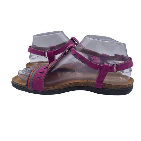 NAOT Odelia Sandals Ankle Strap Pink Casual Festival Womens 37 6 6.5 - Picture 6 of 8